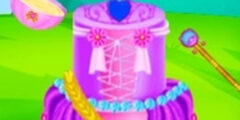 👑 Princess Dress Cake – Fondant Cakes Fit for Royalty!